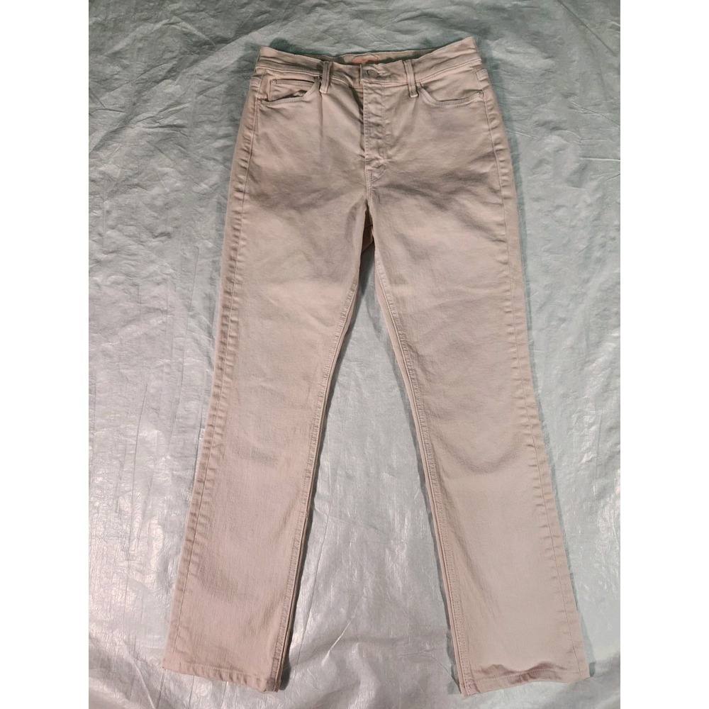 Mother Women's 29 Pale Peach The Dazzler Hover Denim Jeans Date Night USA Made